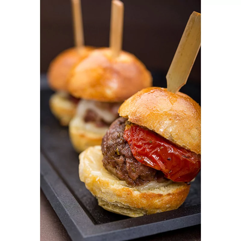MARC GIRARD TRAITEUR-Mini cheeseburger 50 grs ( chaud )