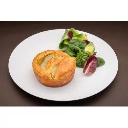 MARC GIRARD TRAITEUR-Clafoutis artichaut au roquefort